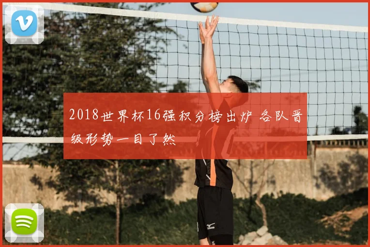 2018世界杯16强积分榜出炉 各队晋级形势一目了然